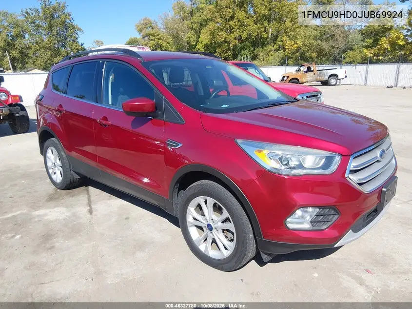 FORD ESCAPE 2018, VIN 1FMCU9HD0JUB69924