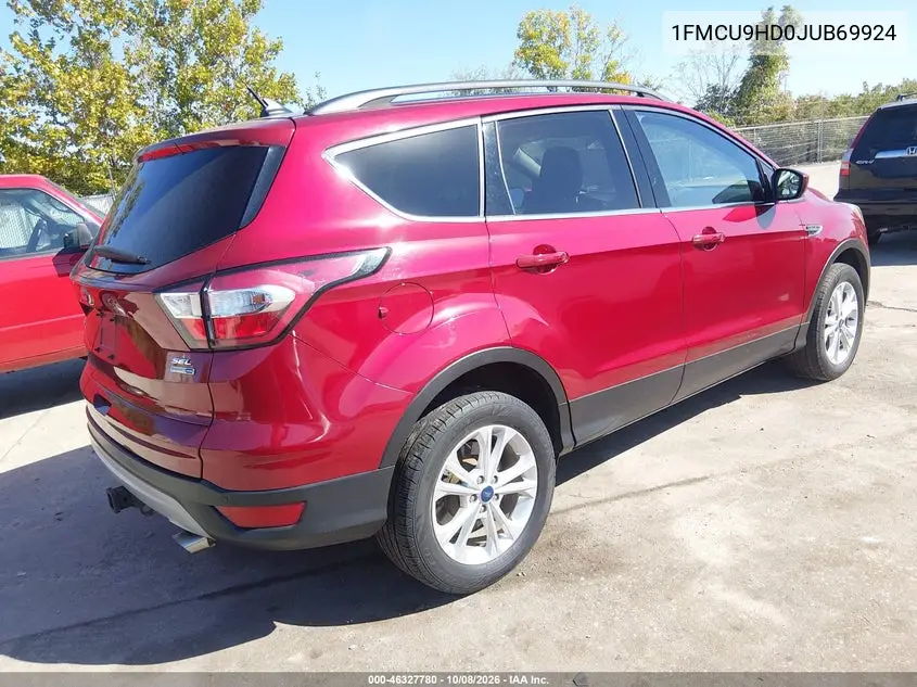 2018 FORD ESCAPE VIN 1FMCU9HD0JUB69924 — фото 4