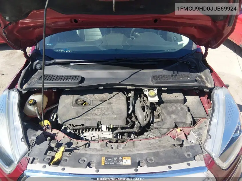 2018 FORD ESCAPE VIN 1FMCU9HD0JUB69924 — фото 9