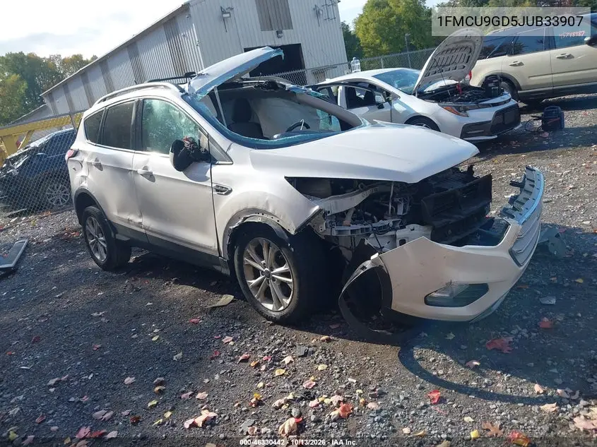 FORD ESCAPE 2018, VIN 1FMCU9GD5JUB33907