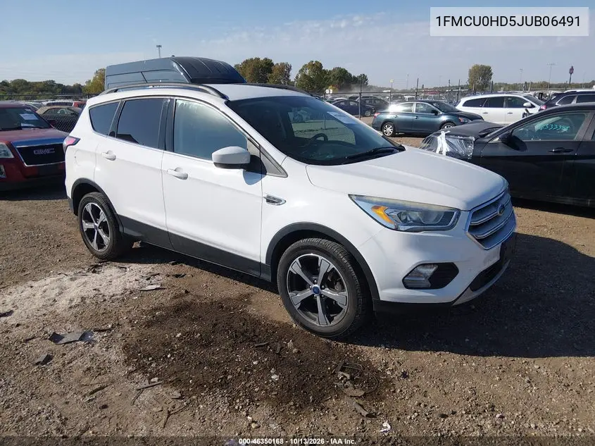 FORD ESCAPE 2018, VIN 1FMCU0HD5JUB06491