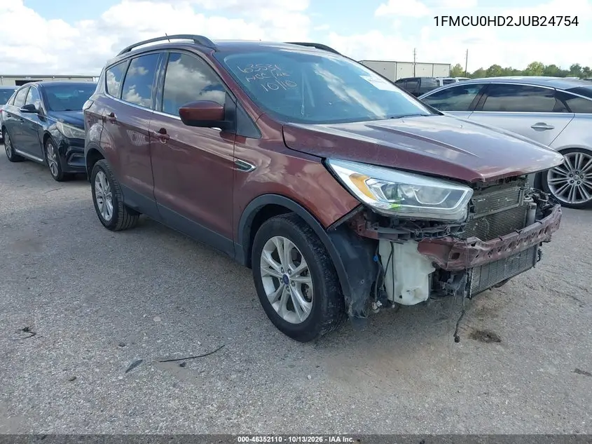FORD ESCAPE 2018, VIN 1FMCU0HD2JUB24754