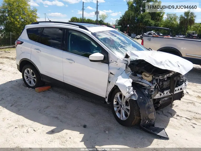 FORD ESCAPE 2018, VIN 1FMCU0HD9JUC94660