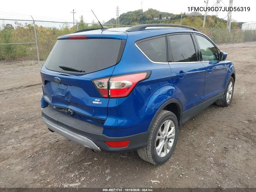 2018 FORD ESCAPE VIN 1FMCU9GD7JUD56319 — фото 4