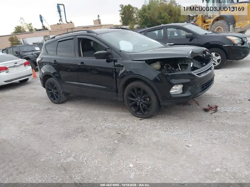 FORD ESCAPE 2018, VIN 1FMCU0GD3JUD13169
