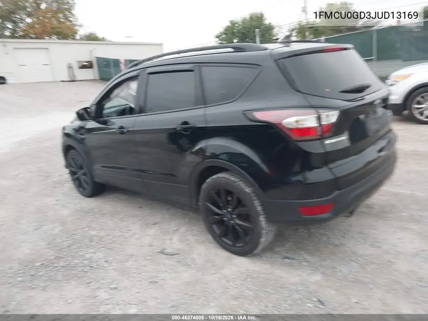 2018 FORD ESCAPE VIN 1FMCU0GD3JUD13169 — фото 3