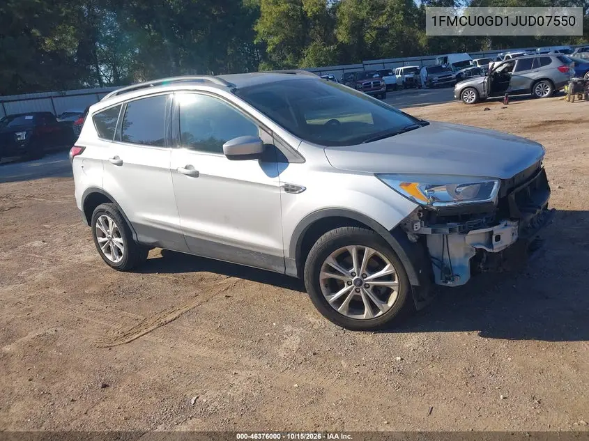 FORD ESCAPE 2018, VIN 1FMCU0GD1JUD07550