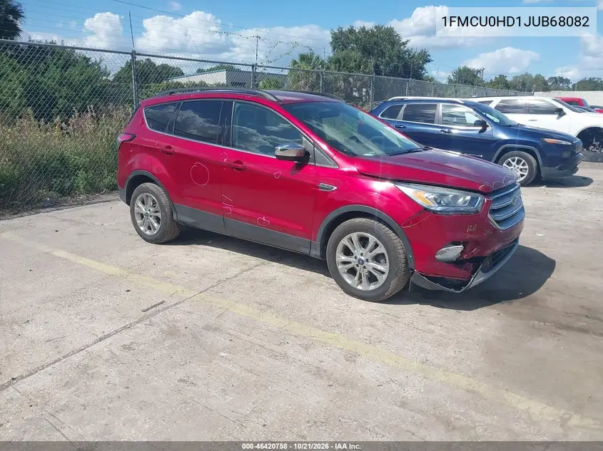 FORD ESCAPE 2018, VIN 1FMCU0HD1JUB68082