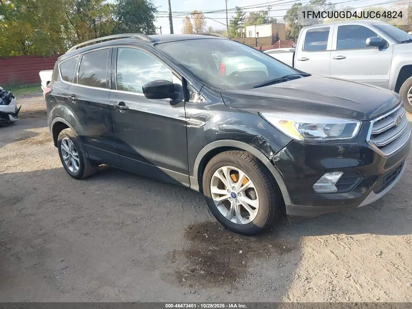 FORD ESCAPE 2018, VIN 1FMCU0GD4JUC64824
