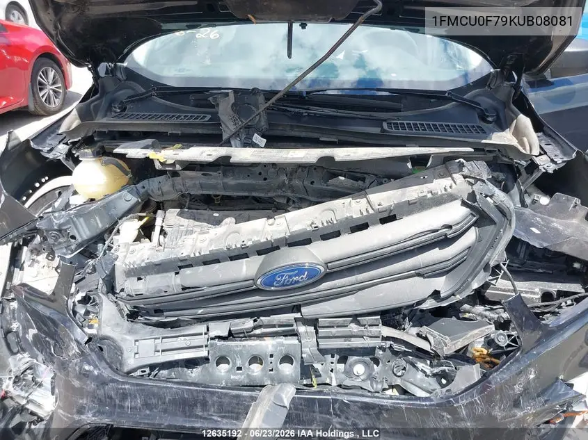 2019 FORD ESCAPE VIN 1FMCU0F79KUB08081 — фото 10