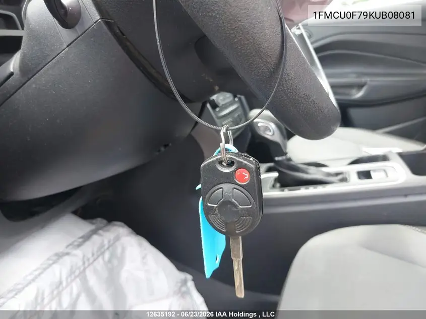 2019 FORD ESCAPE VIN 1FMCU0F79KUB08081 — фото 11