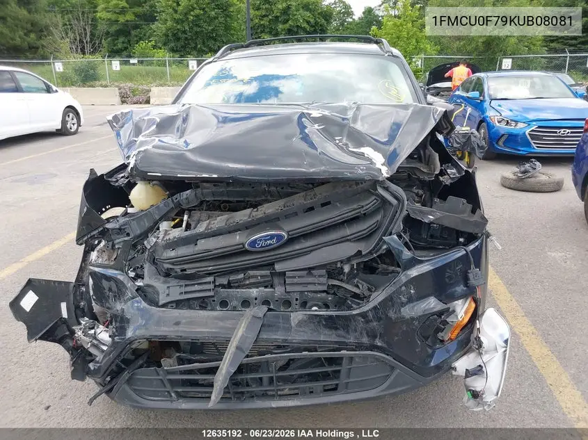 2019 FORD ESCAPE VIN 1FMCU0F79KUB08081 — фото 13