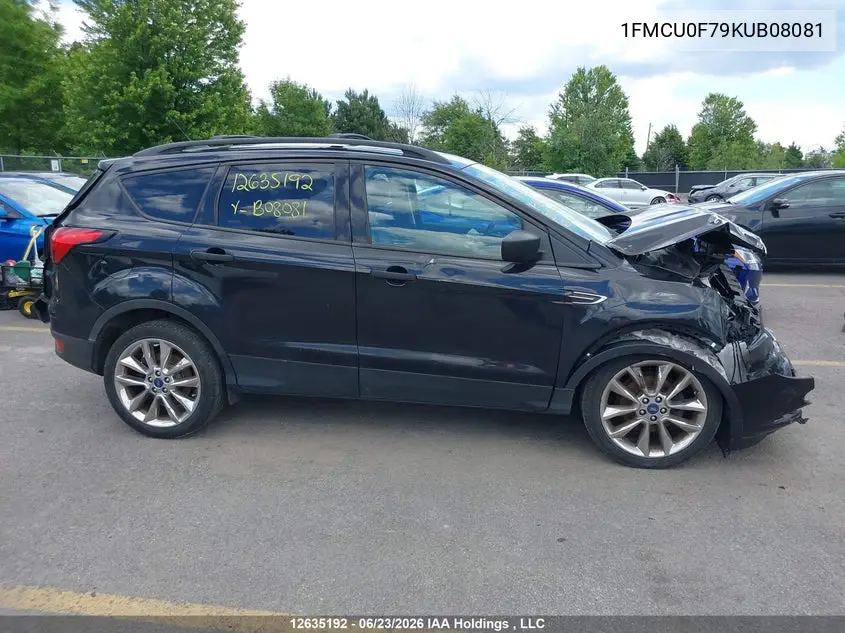 2019 FORD ESCAPE VIN 1FMCU0F79KUB08081 — фото 14