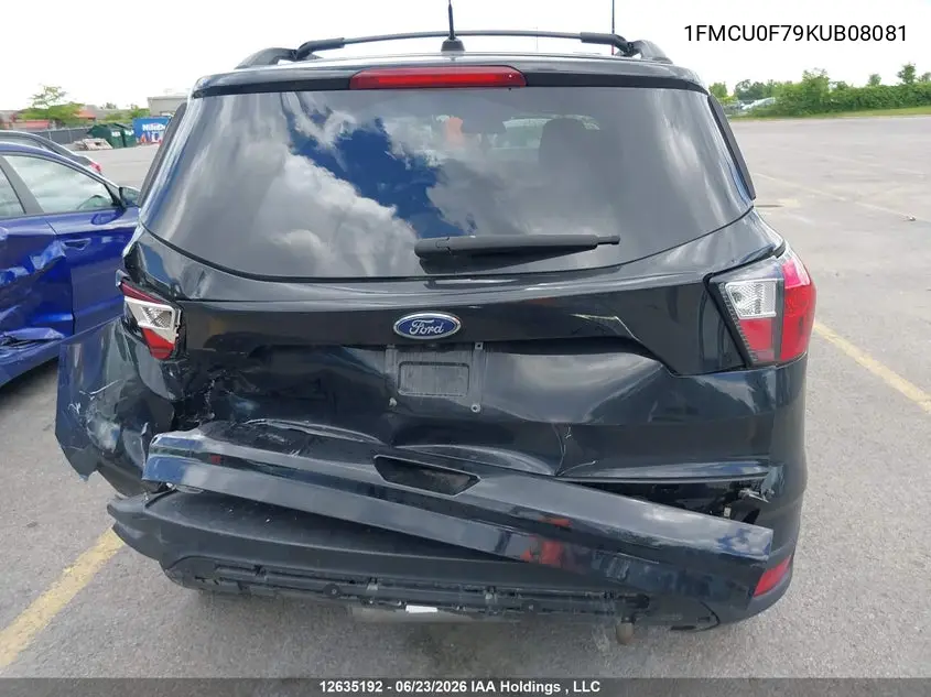 2019 FORD ESCAPE VIN 1FMCU0F79KUB08081 — фото 17