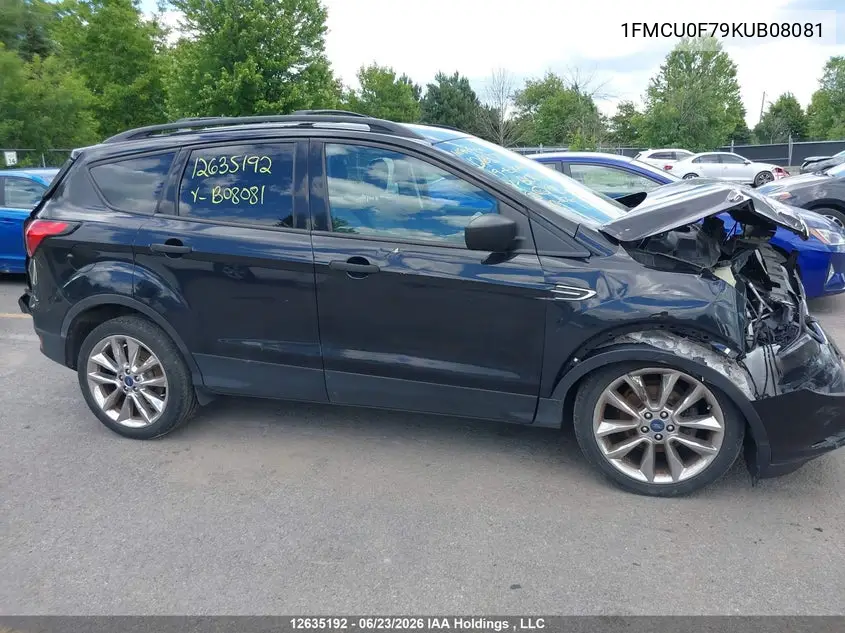 2019 FORD ESCAPE VIN 1FMCU0F79KUB08081 — фото 22