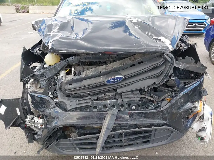 2019 FORD ESCAPE VIN 1FMCU0F79KUB08081 — фото 6