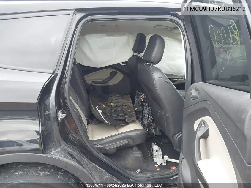 2019 FORD ESCAPE VIN 1FMCU9HD7KUB36212 — фото 8