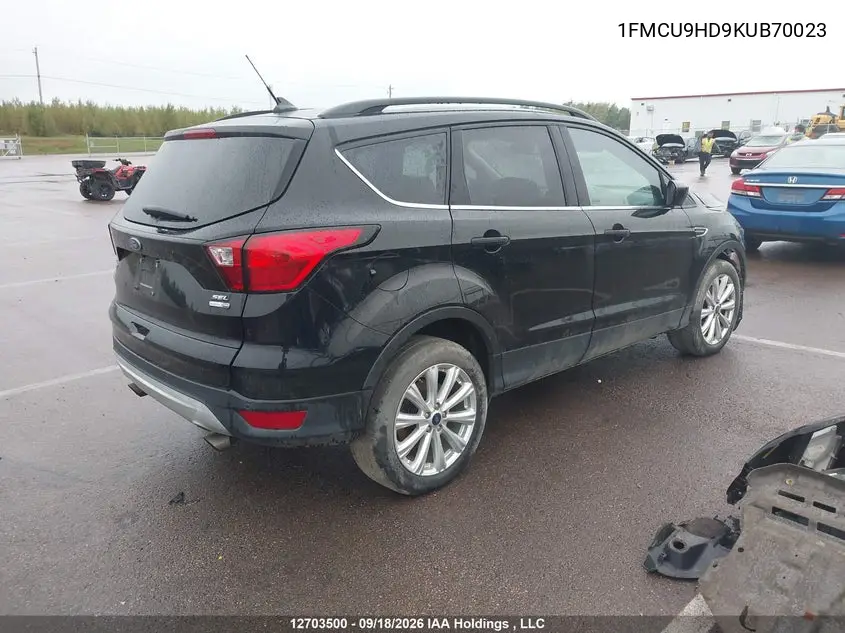2019 FORD ESCAPE VIN 1FMCU9HD9KUB70023 — фото 4