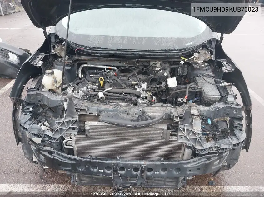 2019 FORD ESCAPE VIN 1FMCU9HD9KUB70023 — фото 9
