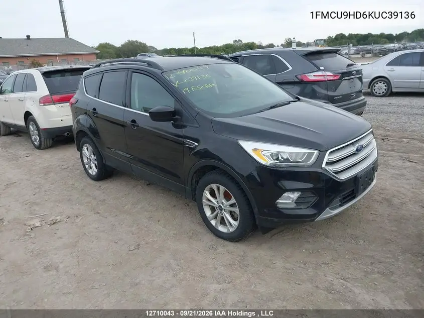 FORD ESCAPE 2019, VIN 1FMCU9HD6KUC39136