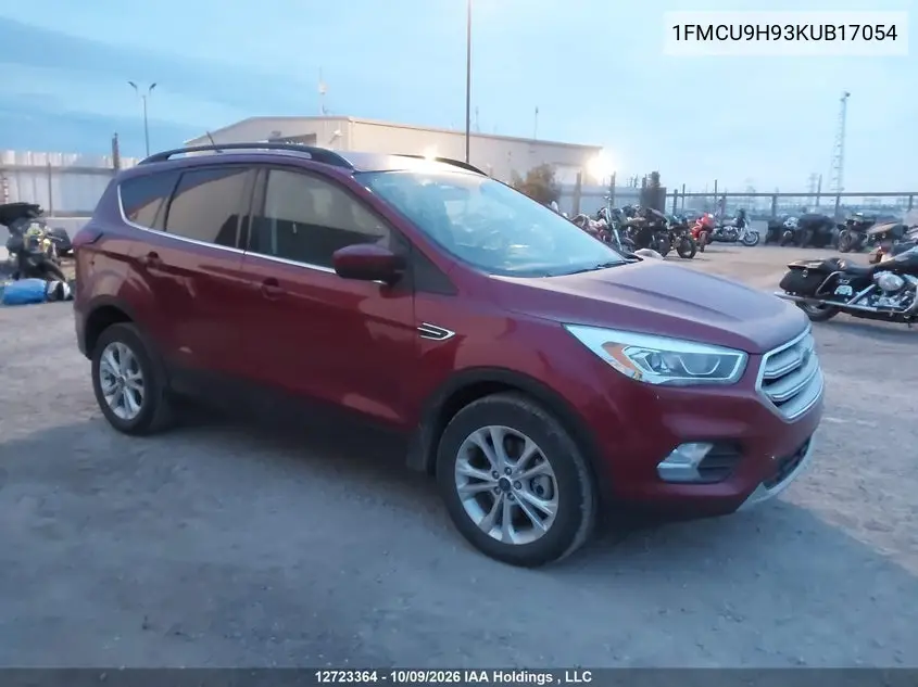 FORD ESCAPE 2019, VIN 1FMCU9H93KUB17054