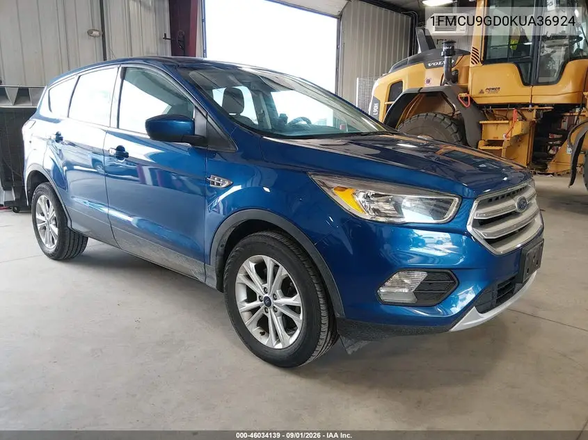 FORD ESCAPE 2019, VIN 1FMCU9GD0KUA36924