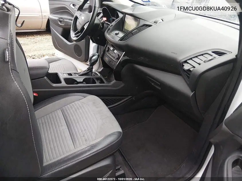 2019 FORD ESCAPE VIN 1FMCU0GD8KUA40926 — фото 5