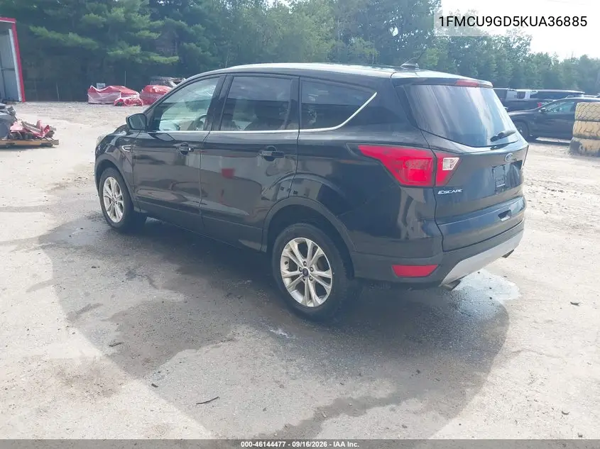 2019 FORD ESCAPE VIN 1FMCU9GD5KUA36885 — фото 3
