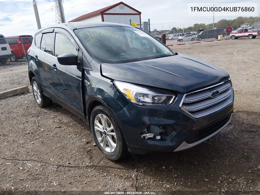 FORD ESCAPE 2019, VIN 1FMCU0GD4KUB76860
