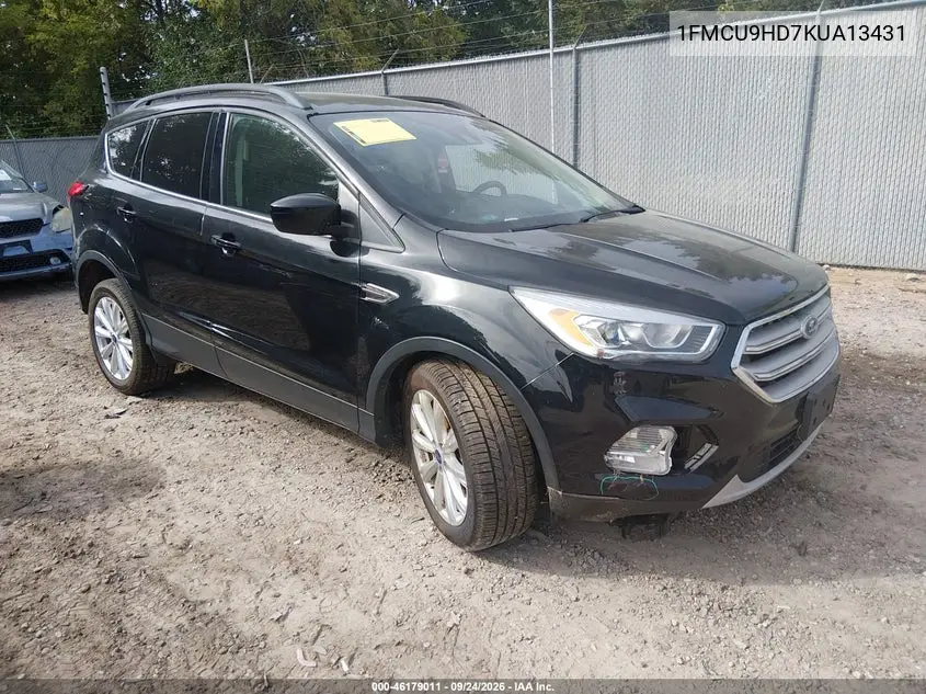 FORD ESCAPE 2019, VIN 1FMCU9HD7KUA13431