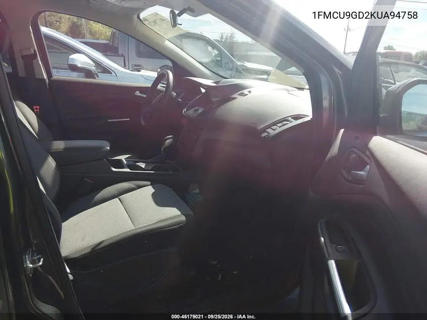 2019 FORD ESCAPE VIN 1FMCU9GD2KUA94758 — фото 5
