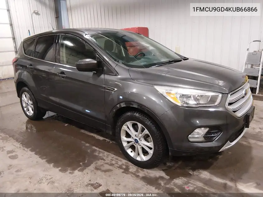 FORD ESCAPE 2019, VIN 1FMCU9GD4KUB66866