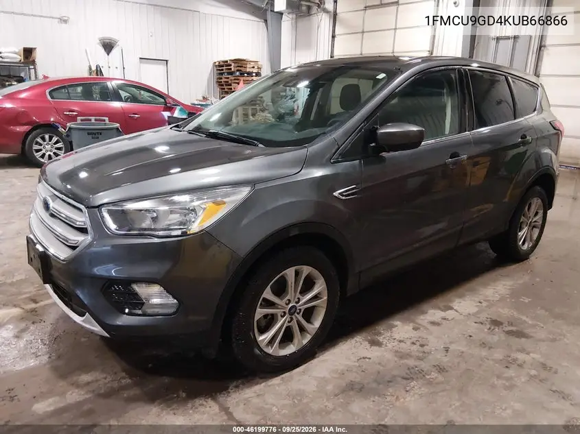 2019 FORD ESCAPE VIN 1FMCU9GD4KUB66866 — фото 2