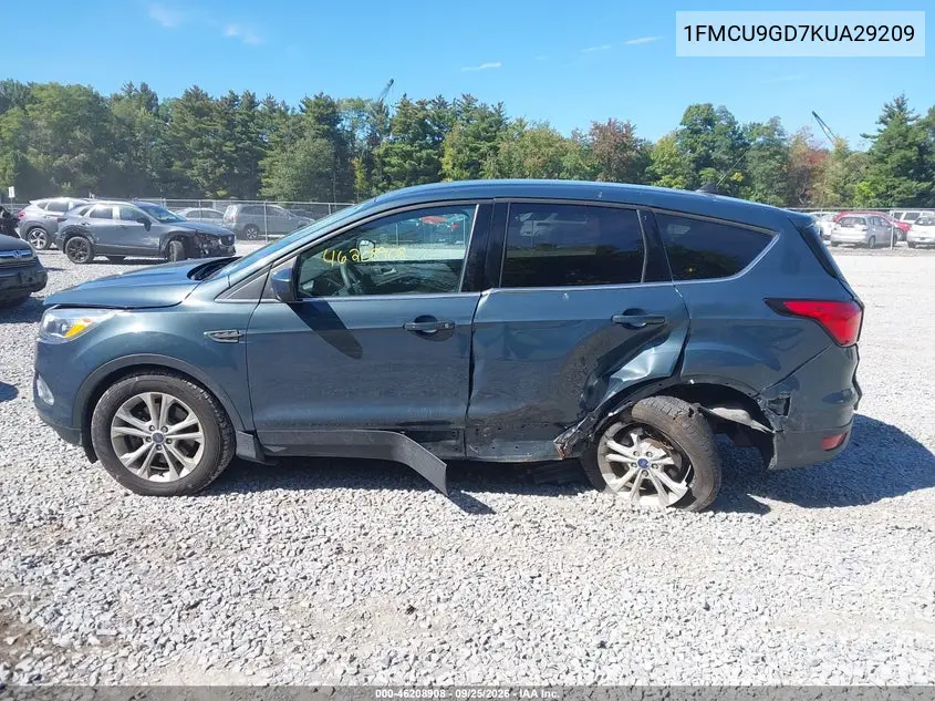 2019 FORD ESCAPE VIN 1FMCU9GD7KUA29209 — фото 14