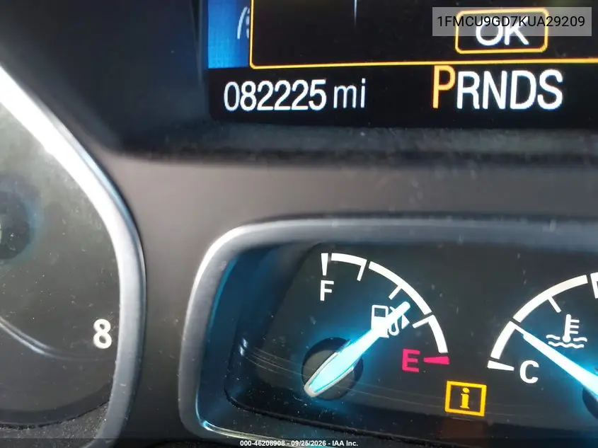 2019 FORD ESCAPE VIN 1FMCU9GD7KUA29209 — фото 15