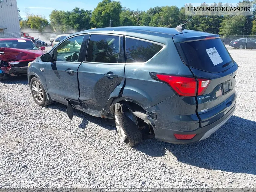 2019 FORD ESCAPE VIN 1FMCU9GD7KUA29209 — фото 3