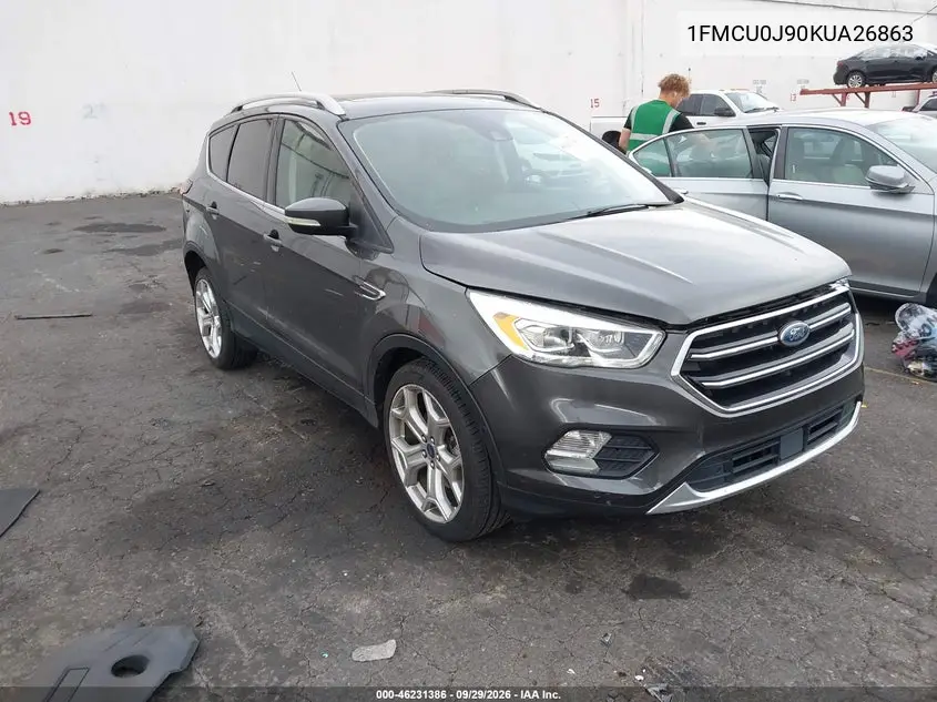 FORD ESCAPE 2019, VIN 1FMCU0J90KUA26863