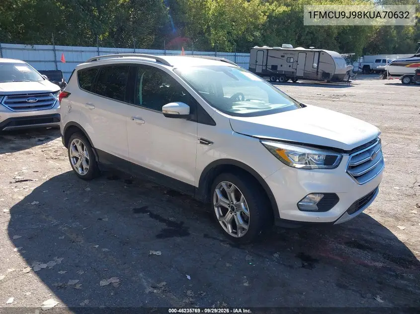 FORD ESCAPE 2019, VIN 1FMCU9J98KUA70632