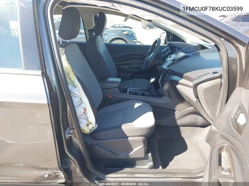 2019 FORD ESCAPE VIN 1FMCU0F78KUC03599 — фото 5