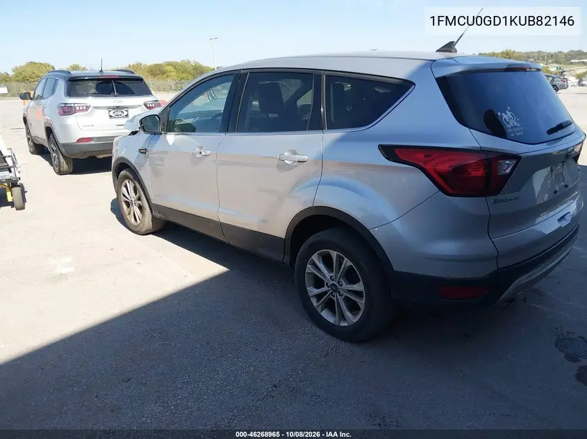 2019 FORD ESCAPE VIN 1FMCU0GD1KUB82146 — фото 3