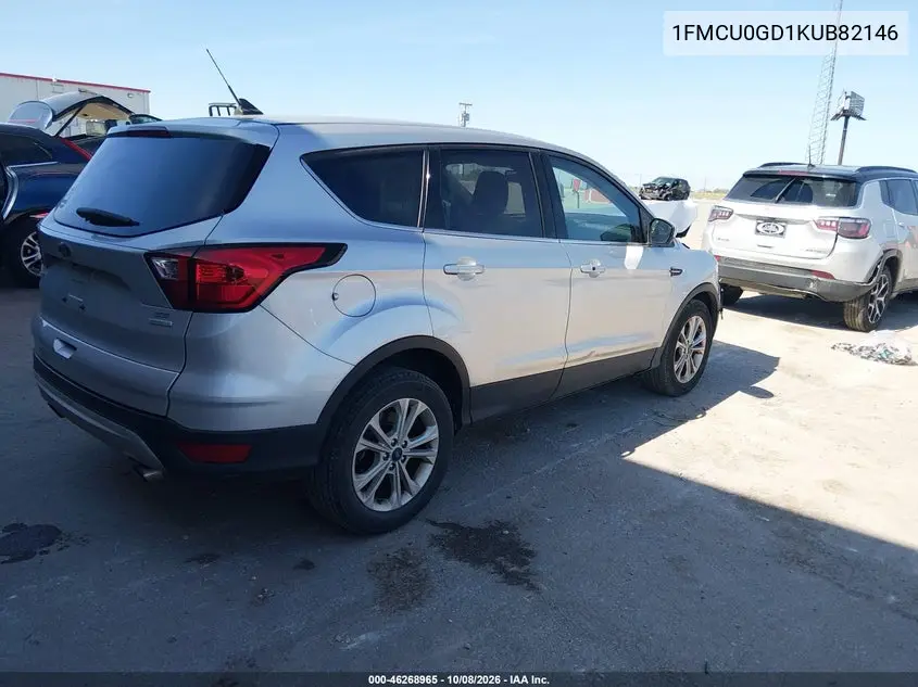 2019 FORD ESCAPE VIN 1FMCU0GD1KUB82146 — фото 4