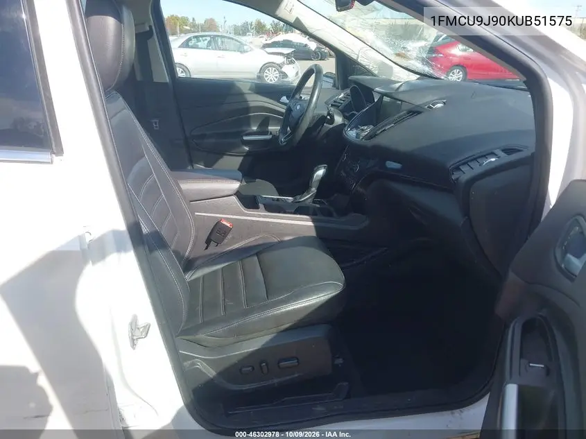 2019 FORD ESCAPE VIN 1FMCU9J90KUB51575 — фото 5