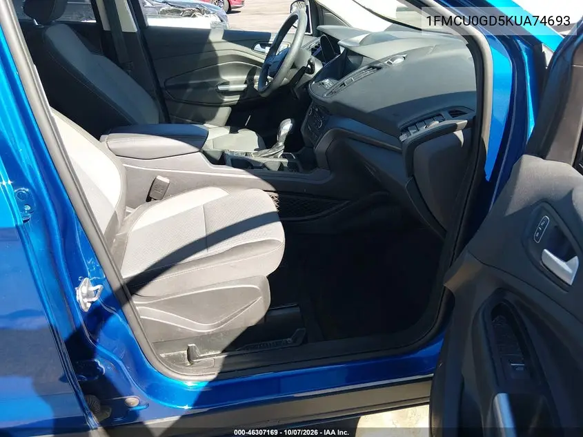 2019 FORD ESCAPE VIN 1FMCU0GD5KUA74693 — фото 5