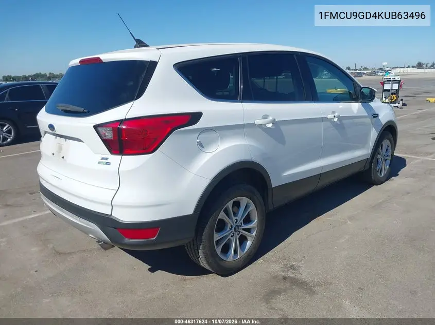 2019 FORD ESCAPE VIN 1FMCU9GD4KUB63496 — фото 4