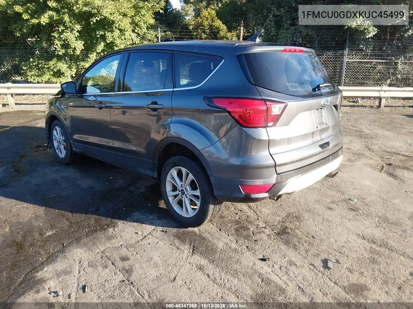 2019 FORD ESCAPE VIN 1FMCU0GDXKUC45499 — фото 3