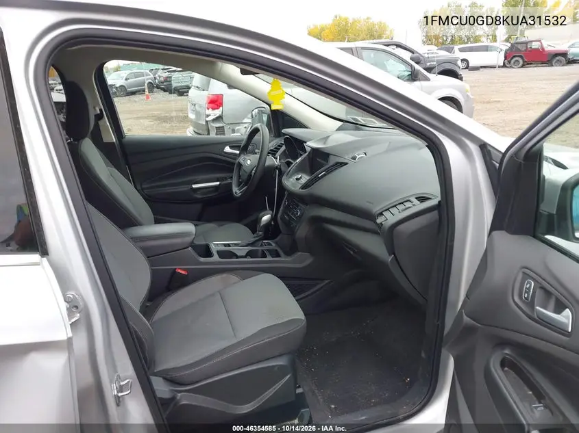 FORD ESCAPE 2019, VIN 1FMCU0GD8KUA31532