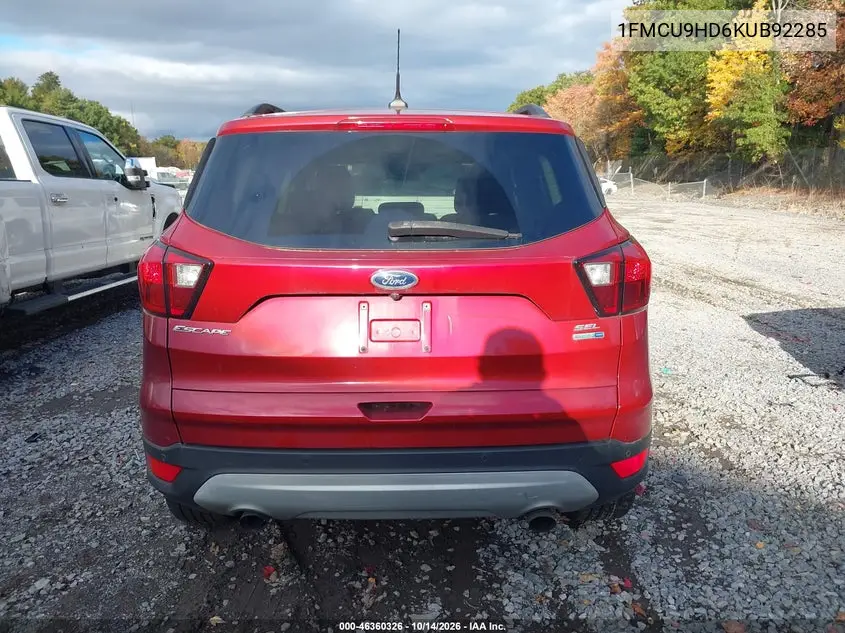2019 FORD ESCAPE VIN 1FMCU9HD6KUB92285 — фото 15