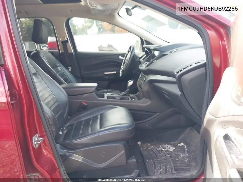2019 FORD ESCAPE VIN 1FMCU9HD6KUB92285 — фото 5