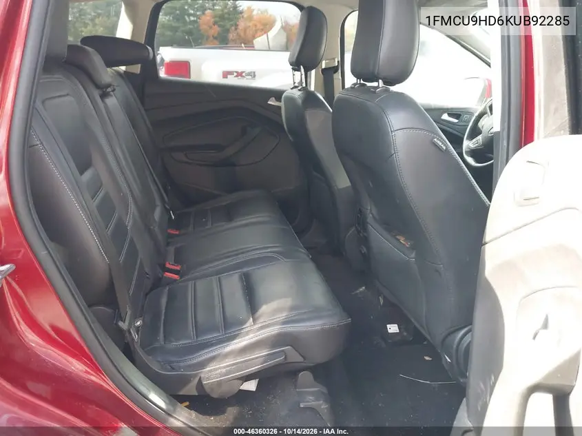 2019 FORD ESCAPE VIN 1FMCU9HD6KUB92285 — фото 8