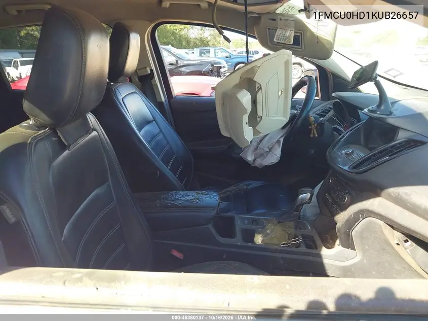 2019 FORD ESCAPE VIN 1FMCU0HD1KUB26657 — фото 5